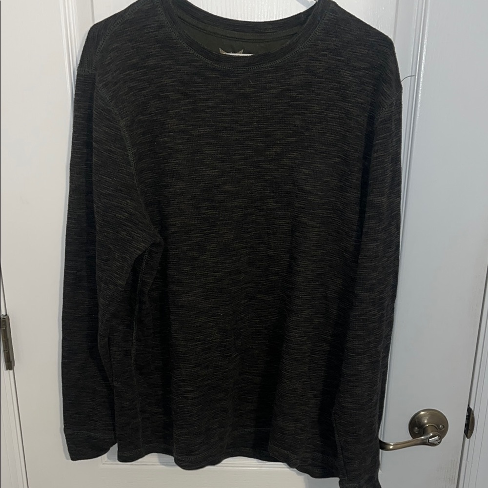 Faded Glory Black Long Sleeve Tee